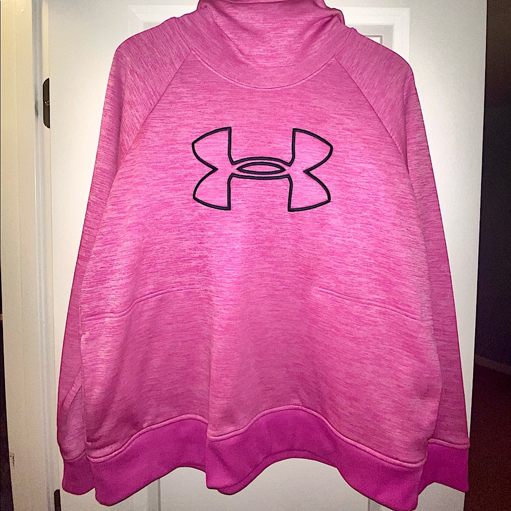 Pink Under Armour Sweatshirt Coldgear XL